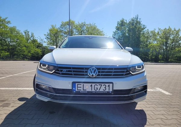 Volkswagen Passat cena 87500 przebieg: 75000, rok produkcji 2018 z Łódź małe 352
